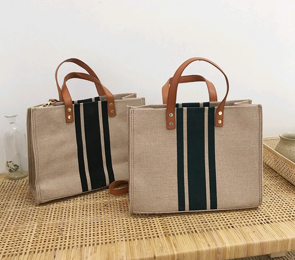 Canvas Tote Handbag - Kulit Apparel LLC