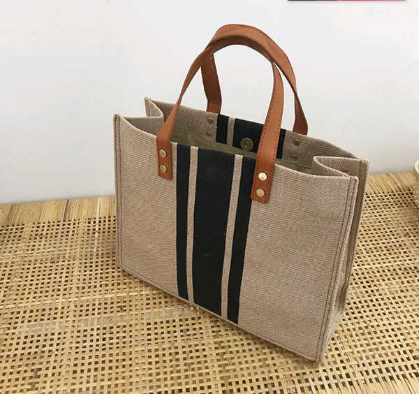 Canvas Tote Handbag - Kulit Apparel LLC