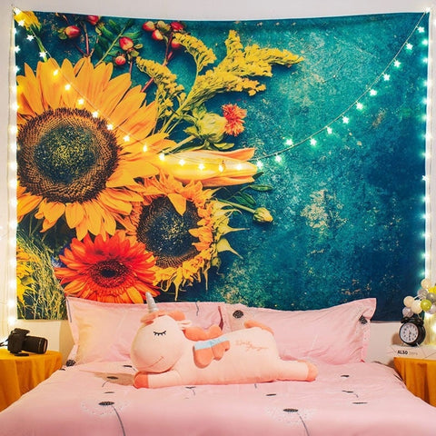 Sunflower Tapestry - Kulit Apparel LLC