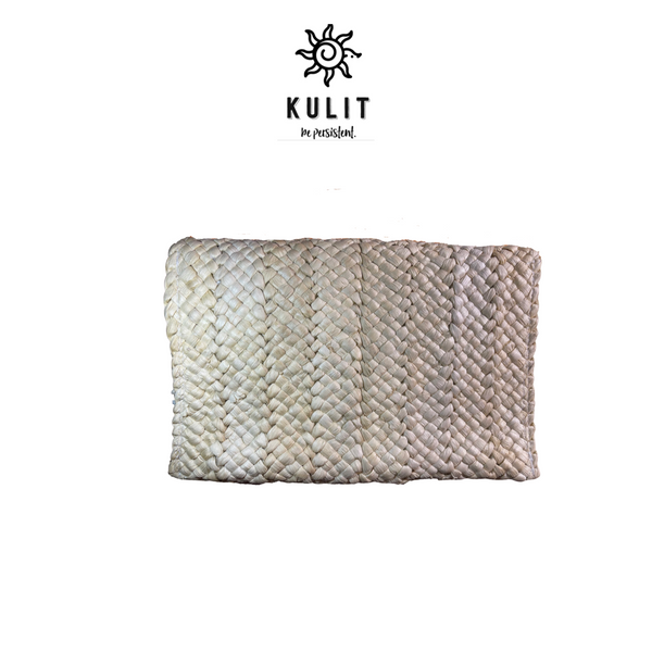 Hand-sewn Palm Leaf Clutch - Kulit Apparel LLC