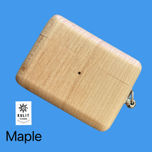 Handmade Bamboo Air Pod Pro Case.                                                     Click for more options. - Kulit Apparel LLC