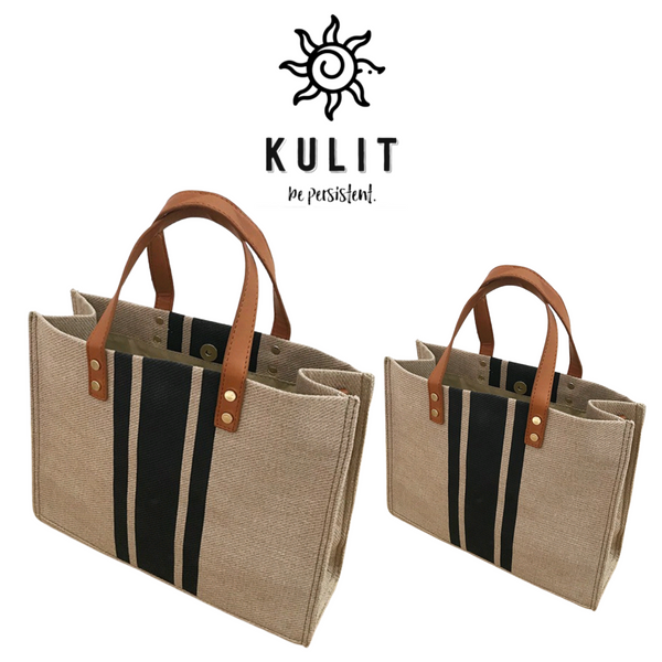 Canvas Tote Handbag - Kulit Apparel LLC